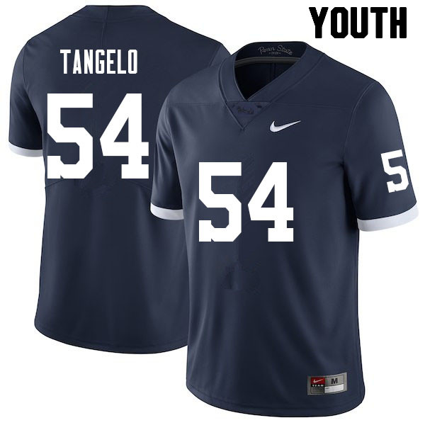 NCAA Nike Youth Penn State Nittany Lions Derrick Tangelo #54 College Football Authentic Navy Stitched Jersey VHG2898MX